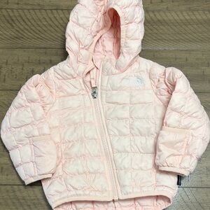 The North Face Light Pink Quilted Jacket
